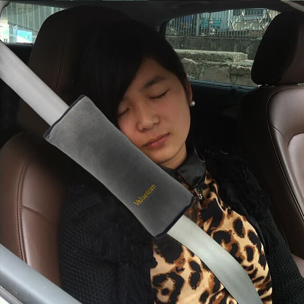 Valuetom Kids Seat Belt Pillow Nap Headrest Neck