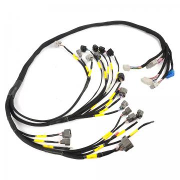 Car Wire Harness Tucked Budget Engine Automotive Wiring Harness Custom for Honda B/D-Series Engine Swap
